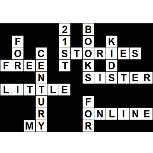 Image from a crossword puzzle from Stories for My Little Sister.